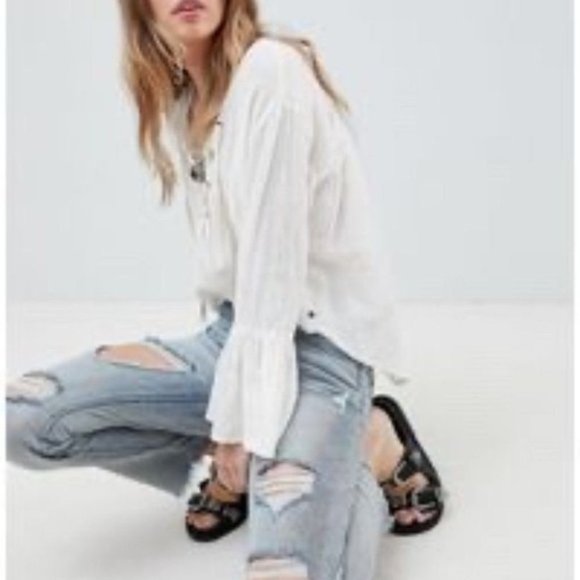 One x One Teaspoon Destroyed Awesome Baggie Denim size 24 - Picture 11 of 11